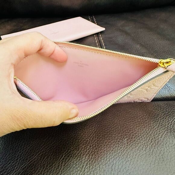 Never Used Louis Vuitton Felicie Inserts Pink Ballerina Vernis - Picture 11 of 13